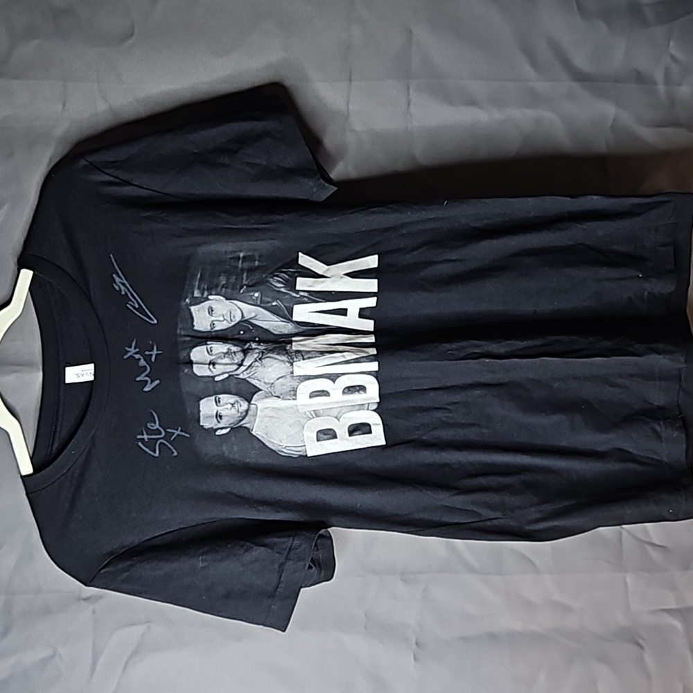 Autographed BBMAK tshirt from tour